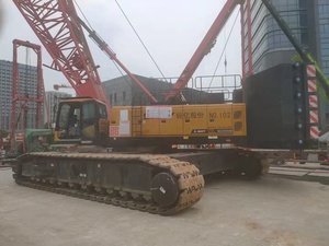 Grue sur chenilles 200T de marque chinoise de premier plan, prix d'usine, vente chaude avec composants essentiels : boîte de vitesses, roulement, moteur, pompe - Product Image 2