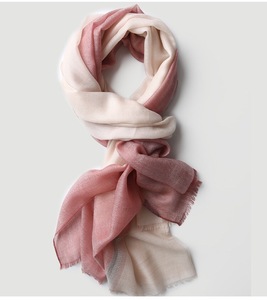 Dame Warme 100% Kaschmir Winter Schal Kammgarn Frauen Schal - Product Image 4