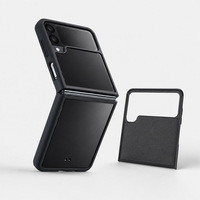 Funda Protectora Resistente para Teléfono, Diseño Plegable, TPU+PC, a Prueba de Golpes, Transparente, Protección Anticaídas