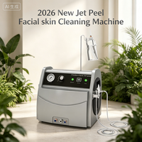 Appareil de nettoyage profond de la peau 2-en-1 Jet Peel 2026, hydratant, haute pression, pulvérisation d'oxygène, équipement de salon de beauté