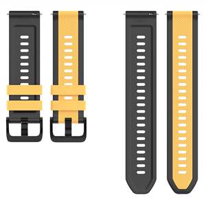 <span class=keywords><strong>Bracelet</strong></span> en silicone tressé Trendybay 22 mm, boucle magnétique élastique, respirant, <span class=keywords><strong>bracelet</strong></span> de <span class=keywords><strong>sport</strong></span> pour <span class=keywords><strong>Gear</strong></span> S3 Huawei GT6 Pro Redmi Watch 5 - Product Image 2