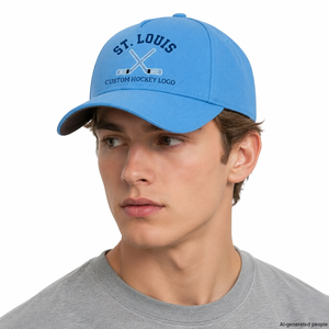 Gorra de Hockey sobre Hielo Personalizada con Logotipo de Los Ángeles, Diseño de Alta Calidad OEM, Unisex, Gorra de Béisbol con Diseño de Palo de Hockey - Product Image 3