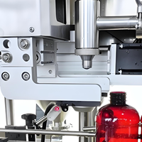 Machine de remplissage entièrement automatique pour liquides visqueux (huile et huile essentielle) Emballage en verre Capacité 200 ml Contrôlée par PLC