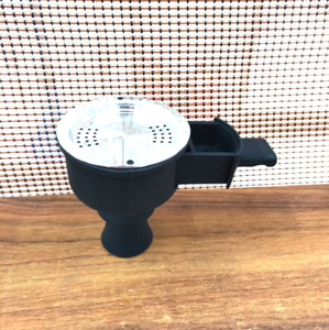 Shisha-Kopf, Shisha-Behälter zum Rauchen, Phunnel-Topf aus Silikon, <span class=keywords><strong>Oblako</strong></span> 4-Loch Quasar Shisha-Keramikschale für Kohle-Tabakbrenner - Product Image 2