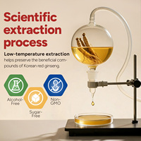 SOLOTREE Extrait de Ginseng Rouge Bio Végétalien en Gouttes Liquides, Teinture de Racine de Ginseng Coréen Panax Sauvage Naturel, Compléments Alimentaires