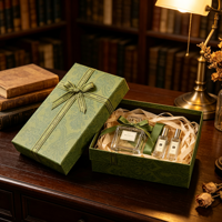 Boîte de parfum de luxe personnalisée avec flacon de parfum, bougie, emballage cosmétique, coffret cadeau en velours, ensemble cadeau en gros