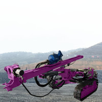 Foreuse minière à maniabilité flexible, machine de forage rotative pour trous de dynamitage, équipement de forage hydraulique