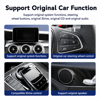 Reproductor Multimedia con GPS para Mercedes-Benz C GLC W205 NTG5.0 10.25/12.3, Android 13, 8 Núcleos, 8+128GB, CarPlay Inalámbrico, Android Auto