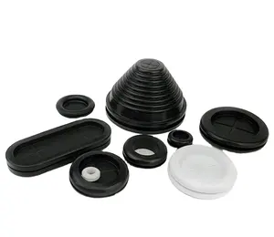 Tùy chỉnh chất lượng cao cáp niêm phong Silicone EPDM cao su Cáp dây con dấu ống Grommet Neoprene cao su Grommet