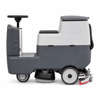 Mesin Penggosok Lantai Otomatis Heavy-Duty X70 dengan Fungsi Penghisap untuk Situs Industri