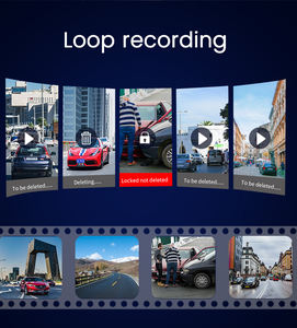 Cámara DVR Dual Avanzada para Auto con WiFi, GPS, Grabación HD Delantera y Trasera, Monitor de Estacionamiento, Sensor G, Transmisión Móvil en Vivo de Emergencia, Reproducción de Recorrido - Product Image 6