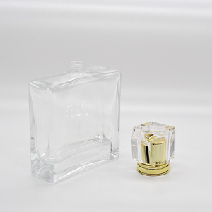 <span class=keywords><strong>El</strong></span> más popular plana cuadrada 100 ml botella de perfume de vidrio transparente botella de spray - Product Image 1