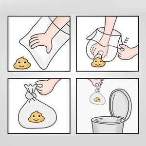 Recogedor de Excrementos de Perro Ecológico RDY y Bolsas para Excrementos con Fuerte Control de Olores, Bolsa de Basura Portátil, Bolsas para Desechos de Mascotas, Bolsas para Excrementos de Perros y Gatos - Product Image 5