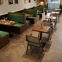 Tables, chaises et banquettes en bois massif de haute qualité HUALIN pour restaurants, hôtels et cafés
