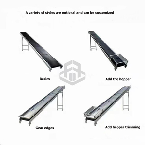 Bags Sand Concrete <b>Aggregate</b> Brick Moving Mobile Truck Loading Rubber Belt Conveyor System Machine Belt Conveyor Manufacturer - Product Image 2