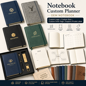 Quaderno a Spirale con Copertina Rigida OEM A4 A5 A6, 160 Pagine, Carta Spessa 80gsm, Blocco Note con Divisori <span class=keywords><strong>per</strong></span> Ufficio e Riunioni Aziendali - Product Image 3
