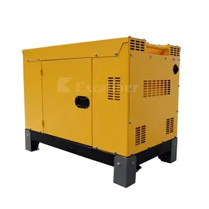 Excalibur 10kw power electric low fuel consumption silent diesel generator set