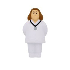 Pu <b>Foam</b> Doctor Figure Toy Cartoon Molding <b>Craft</b> Decorative Item - Product Image 4