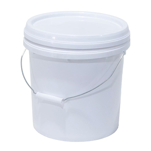 Cubo Redondo de PP de Alta Calidad <span class=keywords><strong>Yusu</strong></span> de 5 Galones, 10L, 15L, 20L, Resistente, Ecológico, de Grado Alimenticio, Reciclable, con Tapa y Asa, para Pintura al Óleo - Product Image 5