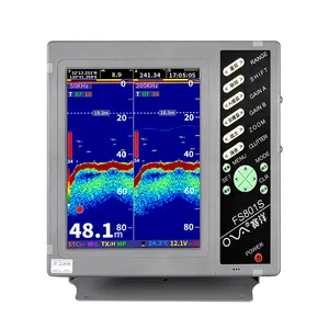 إلكترونيات بحرية OVA 8 بوصة 50 & khz 1 كيلو وات مكتشفات الأسماك