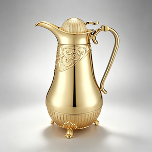 Juego de Termos Decorativos Portátiles con Recubrimiento Electrolítico para Transportar <span class=keywords><strong>Agua</strong></span> <span class=keywords><strong>Zamzam</strong></span> en el Hajj y la Umrah - Product Image 3