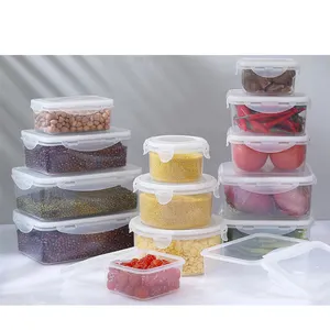 Multifunction food container fruit crisper refrigerator fresh-keeping storage box