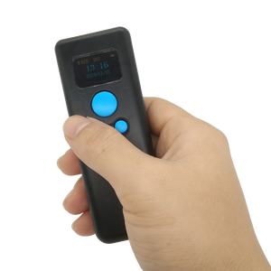 2D Mini Barcode scan QR <span class=keywords><strong>code</strong></span> <span class=keywords><strong>scanner</strong></span> xách tay máy quét mã vạch không dây với màn hình hiển thị - Product Image 2