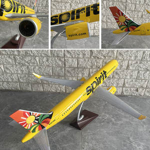 โมเดลเครื่องบินเรซิ่นขนาดใหญ่ 88 ซม. สเกล 1:50 ของสายการบินสปิริต รุ่น <span class=keywords><strong>A320neo</strong></span> - ของตกแต่ง - Product Image 4
