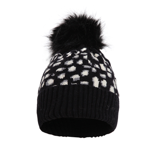 Gorro de Invierno Tejido de Moda, con Logotipo Personalizado, Grueso, con Protección para las Orejas, con Pompón - Product Image 2