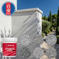 Peinture acrylique ignifuge pour pierre granitique, revêtement liquide résistant aux flammes pour les extérieurs des bâtiments publics, application par pulvérisation