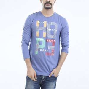 T-shirt à manches longues doux et confortable pour homme, impression personnalisée, tissu 100% coton, coupe classique, décontracté, écologique, séchage rapide - Product Image 4