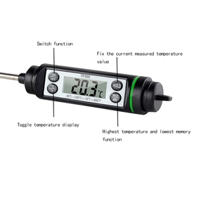 Thermomètre TP500 multifonctionnel numérique <span class=keywords><strong>pour</strong></span> cuisine avec <span class=keywords><strong>sonde</strong></span> longue <span class=keywords><strong>pour</strong></span> cuisine, <span class=keywords><strong>sonde</strong></span> stylo, cuisson, <span class=keywords><strong>barbecue</strong></span>, viande, lait <span class=keywords><strong>pour</strong></span> bébé - Product Image 4