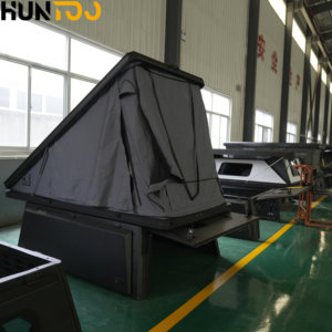 Carpa de Techo Rígida para Camioneta Ford F150, de Aluminio, Triangular, para Campamento al Aire Libre, de Alta Calidad, Marca Huntoo - Product Image 5