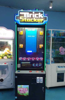 RITENG Machine de jeu d'arcade empileur à pièces de Offre Spéciale jouet personnalisé distributeur automatique Machine de grue à griffes d'arcade avec accepteur de billets