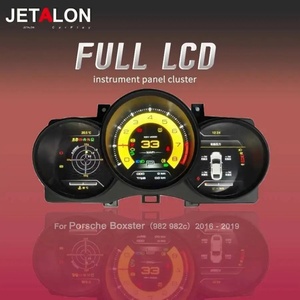 แผงหน้าปัด LCD สำหรับ Porsche Boxster 982 718 ปี 2011-2023 มาตรวัดความเร็วแบบดิจิตอล ชุดหน้าปัดแสดงผล GPS ระบบนำทาง ห้องนักบินเสมือน - Product Image 2