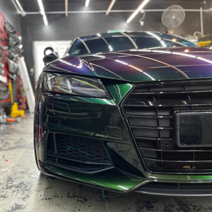 WRAPMASTER 1.52*17m démon vert caméléon PET PVC voiture Wrap vinyle extensible pour la carrosserie Auto décoration et Protection - Product Image 4