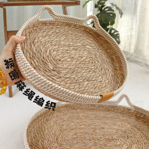 Summer cat <b>bed</b>, all year round, rattan sleeping <b>bed</b>, durable cat <b>bed</b>, special for cats to sleep in, home pet supplies. - Product Image 1