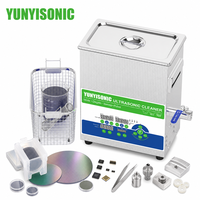 Nettoyeur ultrasonique de laboratoire Yunyisonic 200 kHz haute fréquence avec puissance réglable pour composants semi-conducteurs et plaquettes