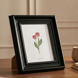 New Factory Wholesale Vintage PS Beaded-<strong>Frame</strong> Photo Picture <strong>Frame</strong> 6x8 8x10 12x16 A4 A3 - Product Image 1