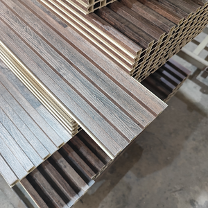 Proveedor de confianza Interiral Ignífugo WPC Panel de pared de revestimiento de tablones Interior de WPC para hoteles Restaurantes - Product Image 3