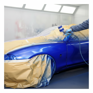 Flame Red 2K Automotive PU Paint Revestimiento brillante resistente a impactos con aplicación de pistola pulverizadora Estado líquido - Product Image 1