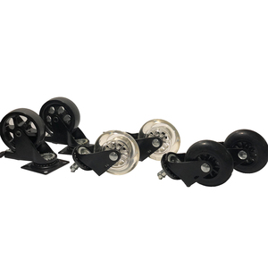 Grip Anel Stem <span class=keywords><strong>Swivel</strong></span> PU/PP/NYLON Rodízios para móveis Aplicações 2 2.5 3 polegada Cadeira de Escritório Castor Não marcação - Product Image 5