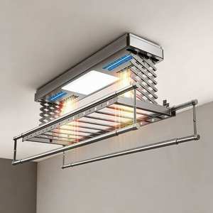 Electric lifting high-end intelligent drying and sterilization multifunctional drying rack - Product Image 2