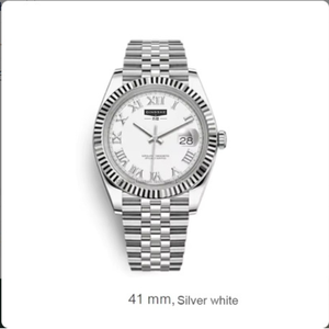 4A fabbrica personalizza orologio meccanico di lusso da 41mm 904L movimento di precisione in acciaio luminoso Display puntatore subacqueo romano blu-modello - Product Image 2