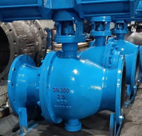 Vanne à boisseau sphérique à brides en acier inoxydable 316 forgé API 6D à montage sur trunnion pour systèmes de pipelines de gaz et d'hydrocarbures haute pression