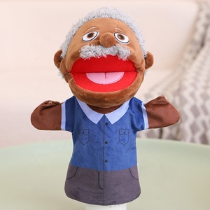 Títeres <span class=keywords><strong>de</strong></span> Mano <span class=keywords><strong>de</strong></span> Peluche Suaves con Diseño <span class=keywords><strong>de</strong></span> Dibujos Animados, Regalo para Niños, OEM, Venta al Por Mayor - Product Image 5
