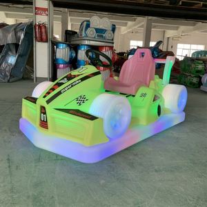 Voitures tamponneuses électriques doubles pour enfants, pour parcs d'attractions commerciaux intérieurs, vente en gros - Product Image 2