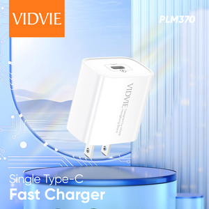 <span class=keywords><strong>Cargador</strong></span> <span class=keywords><strong>VIDVIE</strong></span> con un Solo Puerto <span class=keywords><strong>Tipo</strong></span> <span class=keywords><strong>C</strong></span>, Pequeño, 20W Máx., Carga Rápida USB, Adaptador de Pared Compatible con Múltiples Dispositivos - Product Image 2