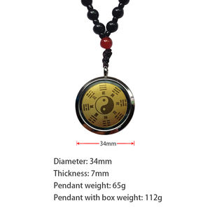 Colgante de energía escalar CAMAZ Tecnología japonesa pop Mart los monstruos Big Into Energy colgante de cristal Quantum Bio Energy colgante - Product Image 6