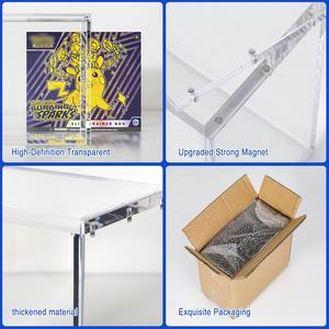 Sterke Magneet Acryl Elite Trainer Box, Booster Case Pokémon Collectie Bescherming Display ETB Acryl Case met Magnetische Deksel - Product Image 4